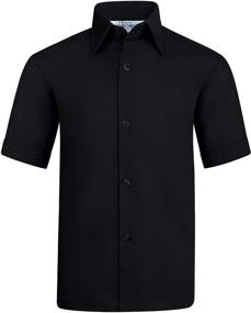 img 3 attached to 👔 Short Sleeve Boys' Dress Shirt - Boys' Clothing