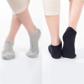 img 2 attached to 🧦 ROSEHONEY Womens Low Cut Ankle Athletic Short Socks - 6 Pairs of Lightweight Cotton Casual Socks