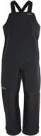 gill mens black salopettes large logo