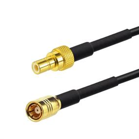 img 3 attached to 📻 Enhance Your Sirius XM Radio Experience with Eightwood Satellite Antenna Adapter Cable - 3ft SMB Male to SMB Female Extension for Car Stereos