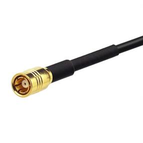 img 2 attached to 📻 Enhance Your Sirius XM Radio Experience with Eightwood Satellite Antenna Adapter Cable - 3ft SMB Male to SMB Female Extension for Car Stereos