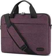 🎒 versatile laptop bag 13-15.6 inch: stylish computer sleeve, briefcase & shoulder bag for men logo