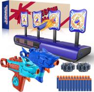 dynamic electronic shooting blaster: unleash fun and scoring for kids boys logo