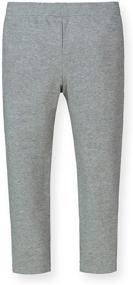 img 3 attached to Hope Henry Girls Button Heather Pants & Capris