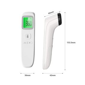 img 1 attached to 🌡️ Accurate CommHub Non-Contact Forehead Thermometer: For Kids & Adults, with Fever Alarm