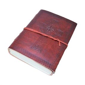 img 2 attached to Genuine Leather Bound Journals Celtic