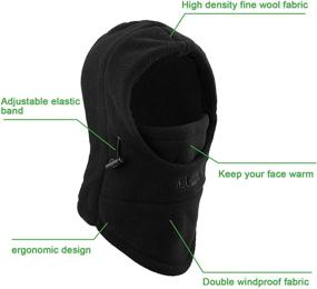 img 1 attached to Stay Warm & Protected with AMYIPO Children's Balaclava - Windproof Boys' Accessories in Hats & Caps