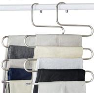 hangers trousers stainless organizer 4 pieces logo