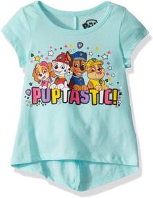 img 2 attached to 🐾 Paw Patrol Girls' Little Sleeve Graphic Clothing