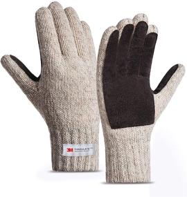 img 4 attached to 🧤 FWPP Winter Thinsulate Acrylic Leather Gloves