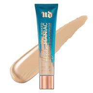 🌸 urban decay hydromaniac tinted moisturizer 20 fair neutral: longwear, weightless medium coverage for glowing skin with kombucha filtrate & marula oil logo