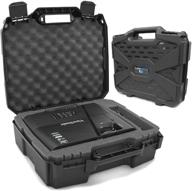 casematix projector travel case - compatible with viewsonic pa503s, pa503w, pa503x, pg703w, pg703 projectors - includes hdmi cable and remote - case only logo