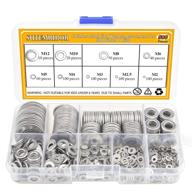 🔩 sutemribor 304 stainless steel flat washers set 580 pieces - assorted sizes (m2-m12) for various projects logo