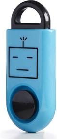 img 2 attached to B A S U eAlarm: Американский #1 надежный премиальный чрезвычайный сигнал тревоги для безопасности, показанный по ТВ, в комплекте батарейка и карабин (синий)