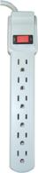 45100 6 outlet surge protector electronics logo