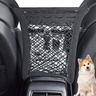 🐶 bestdoggo dog car net – 3-layer safety mesh seat barrier & organizer for safe driving with children & pets logo