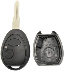 img 3 attached to 🔑 Premium Horande Keyless Entry Replacement Key Fob Cover Case - Custom Fit for 1999-2001 Land Rover Discovery Remote Control Key Fob Shell