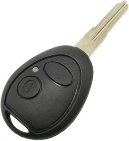 img 4 attached to 🔑 Premium Horande Keyless Entry Replacement Key Fob Cover Case - Custom Fit for 1999-2001 Land Rover Discovery Remote Control Key Fob Shell