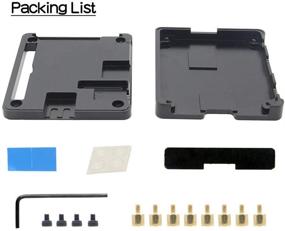 img 1 attached to 🔥 Geekworm Raspberry Pi 3A+ Aluminum Case: CNC Ultra-Thin Heatsink Enclosure for Raspberry Pi 3 Model A+ / A+