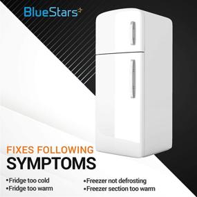 img 1 attached to ⚙️ Enhanced WR55X10025 Refrigerator Temperature Sensor - Blue Stars Replacement - Compatible with General Electric & Hotpoint Refrigerators - Replaces 914093 AP3185407 PS304103 WR50X10027