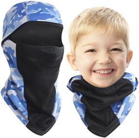 img 4 attached to Waterproof Snowboarding Accessories for Girls - Pixel Bear Camouflage