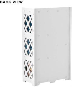 img 2 attached to 📚 Rerii Bookcase: Versatile 5-Cube Storage Organizer for Kids, Bedroom, Living Room and Office Décor in White