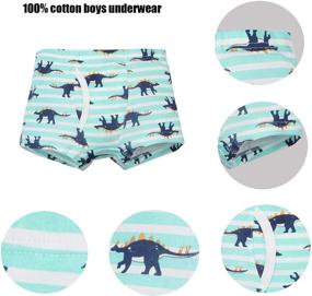 img 1 attached to Soft and Comfortable Multipack of Little Boys' Cotton Brief Underwear