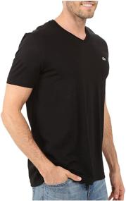 img 1 attached to 👕 Lacoste Regular Fit Men's T-Shirt in Jersey Fabric - T-Shirts & Tanks Collection