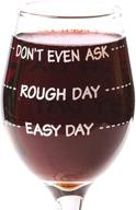 🍷 funny guy mugs don't even ask measuring wine glass - hilarious 11-ounce gift for women: mom, daughter, wife, aunt, sister, girlfriend, teacher, or coworker logo