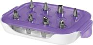 π wilton decorating and piping 8-piece tip starter set: perfect for baking and cake decoration logo