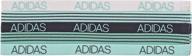 👑 stylish and functional: adidas women's 5pk creator hairband - a must-have accessory for active women логотип
