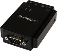 🔌 startech.com netrs232 serial to ip ethernet device server - din rail mountable - serial device server - serial over ip device server (black) logo