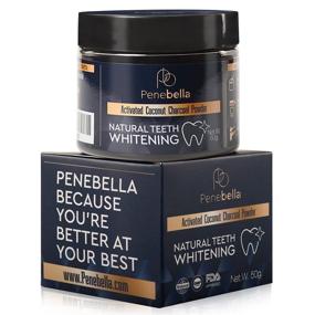 img 4 attached to 🦷 Natural Charcoal Teeth Whitening Powder - 2.7 fl Oz - Activated Charcoal Teeth Whitener - Remineralizing Tooth Powder - Strengthen Enamel - Vegan - Fresh Mint Flavor