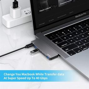 img 3 attached to 💻 Premium Aluminum Adapter for MacBook 15″2016-2018: Must-have MacBook Accessories