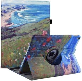 img 4 attached to 🏖️ Enhanced iPad Mini 1/2/3 Smart Case: 360 Degree Rotating Multi-Angle Viewing Folio Stand for Apple iPadMini 1st/2nd/3rd Generation Beach Edition