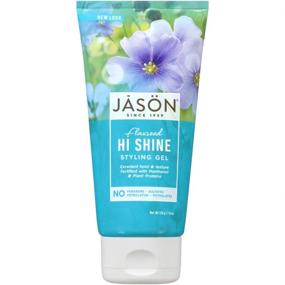 img 3 attached to Jason Styling Gel: Flaxseed Hi Shine, 6 Oz - Achieve Brilliant Hair