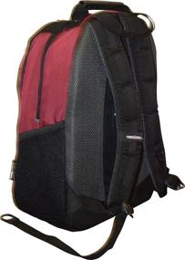 img 1 attached to SwissGear Crimson Skywalk Padded Backpack