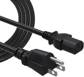 img 4 attached to 💻 Iberls Computer TV Power Cord: Replacement 3 Prong Plug for LG, Sony, Samsung, Toshiba, Sanyo, Asus, Aoc, HP, Dell PC or Monitor - UL Listed AC Power Cable