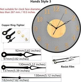 img 1 attached to ⏰ Youngtown 12888 High Torque Clock Replacement Movement: Ideal for Dials up to 8mm Thickness & 20mm Shaft Length