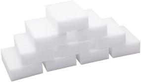 img 4 attached to 🧽 Dr.JIEER Magic Sponge Eraser: Multi-Functional Melamine Foam Cleaner - Pack of 10, 100x60x20mm