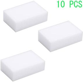 img 3 attached to 🧽 Dr.JIEER Magic Sponge Eraser: Multi-Functional Melamine Foam Cleaner - Pack of 10, 100x60x20mm