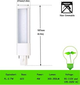 img 3 attached to 🔆 Simpo Horizontal Retrofit Replacement 3000 3500K: Advanced Lighting Solution for Vast Horizontal Spaces