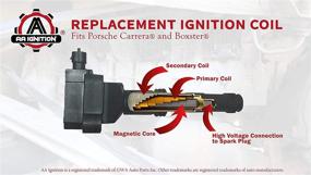 img 1 attached to 🔥 Ignition Coil Pack Replacement for Porsche 911 Carrera - 996 and 986 Models - Replaces 99760210700, 99660210200, 99660210101
