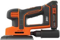 black+decker bdcms20c литий-ионный шлифовальный станок логотип