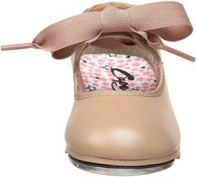 img 3 attached to Capezio Youth Tyette Shoe Patent 10 Girls' Shoes: Classic Style and Superior Comfort for Young Dancers