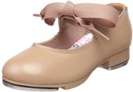capezio youth tyette shoe patent 10 girls' shoes: classic style and superior comfort for young dancers logo
