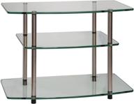 convenience concepts designs2go classic glass tv stand: perfect blend of style and functionality логотип