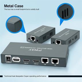 img 1 attached to Расширитель-разветвитель 1080P Cat5E Ethernet