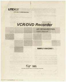 img 1 attached to 📼 Lite-On LVC-9016G: Silver DVD + VHS Combo Recorder for Reliable Media Playback