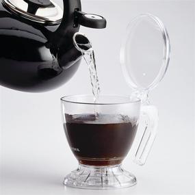 img 2 attached to ☕ Brew Better with BonJour Coffee & Tea Smart Brewer - 19.5 Oz, Clear